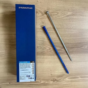 FF1 10x300 peremes dübel, hatlapfejű peremes csavarral (torx) (10db/doboz)