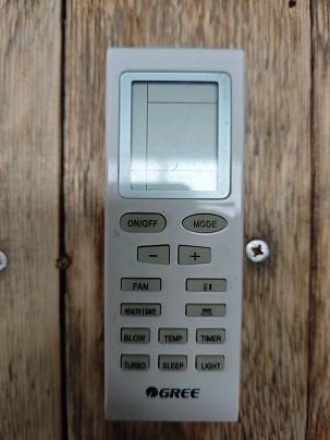 GREE KS-GR01V Használt Klíma távirányító