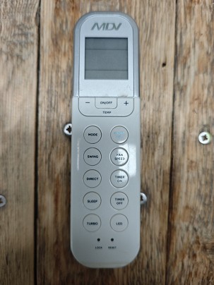 MDV RG36B/BGE Használt Klíma távirányító